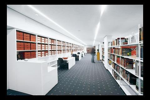Porsche Museum library